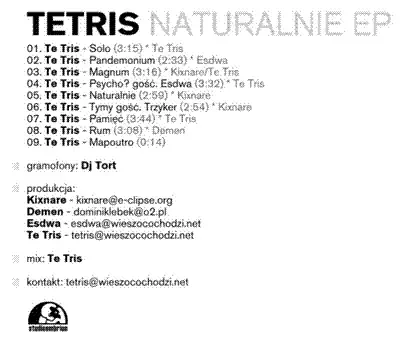 Te-Tris – Naturalnie EP